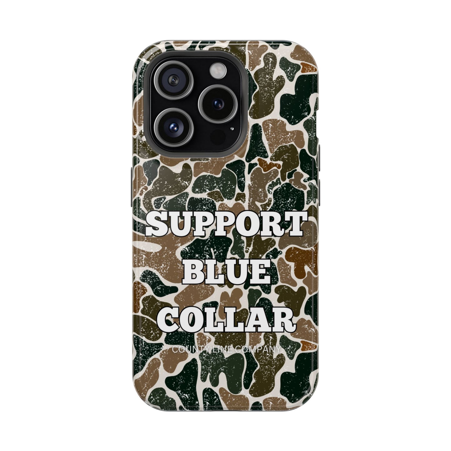Magnetic Case - Support Blue Collar Duck Camo