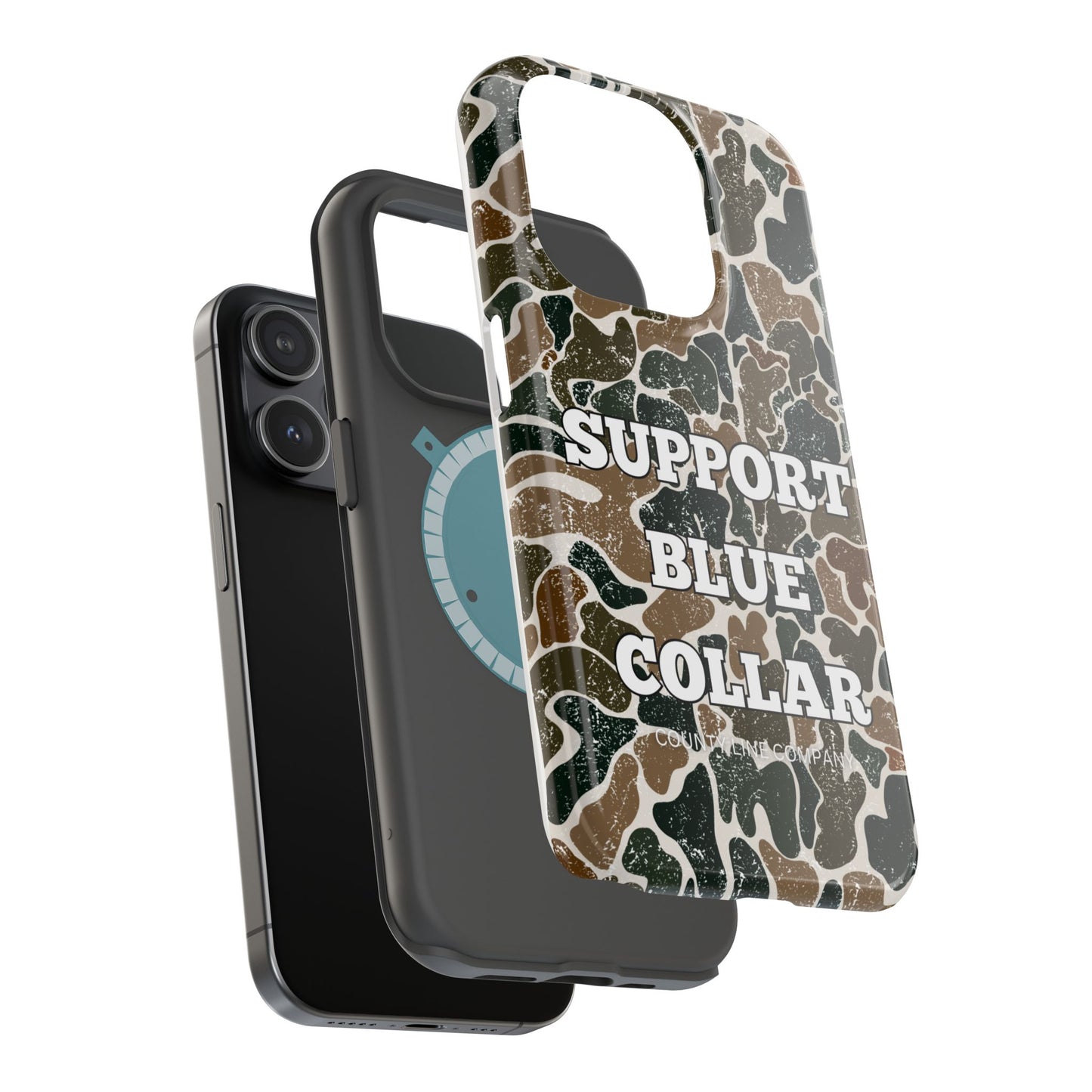 Magnetic Case - Support Blue Collar Duck Camo