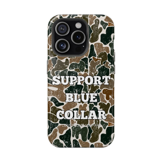 Magnetic Case - Support Blue Collar Duck Camo