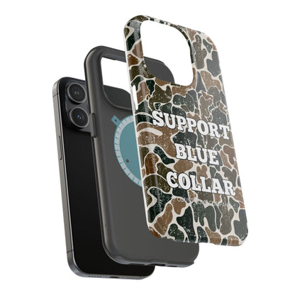 Magnetic Case - Support Blue Collar Duck Camo